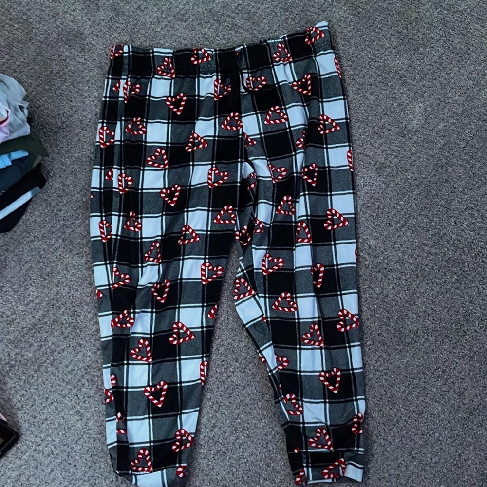 Candy cane leggings